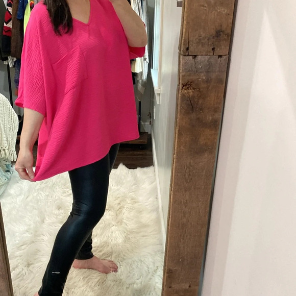 ZENANA pink top size 3X new with tags - Picture 2 of 7
